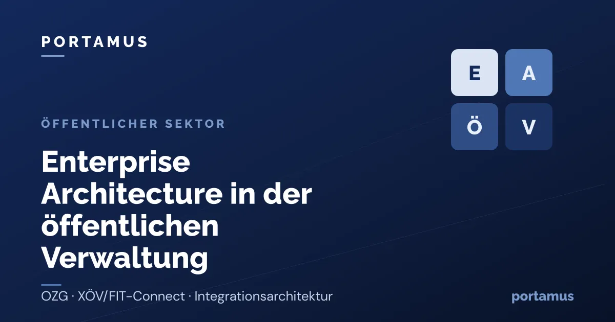 Enterprise Architecture in der öffentlichen Verwaltung: Leitfaden für Behörden