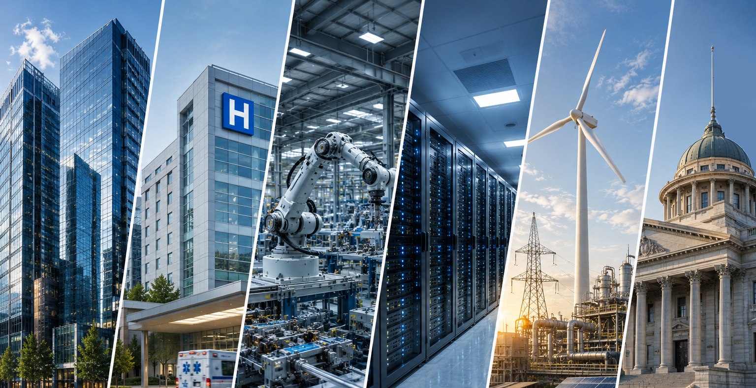 Enterprise-Architektur-Berater in einem branchenspezifischen Einsatz